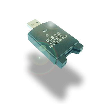 USB 2.0  MINI-SD/MS Duo/MS Pro Duo  Card  Drive - HOMESHUN INTERNATIONAL CO., LTD.